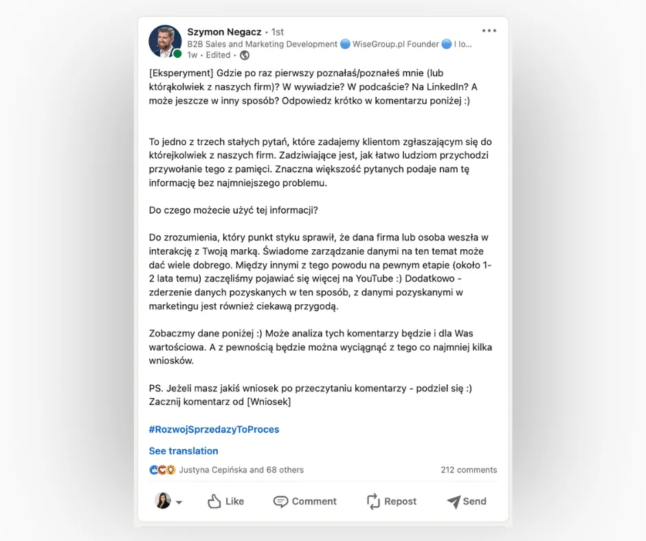 7 pomysłów na komunikację na LinkedIn