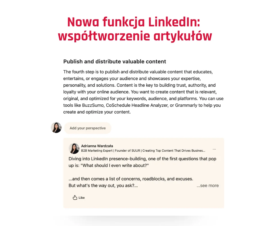 collaborative articles linkedin