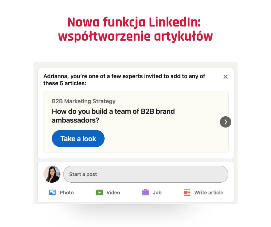 collaborative articles LinkedIn